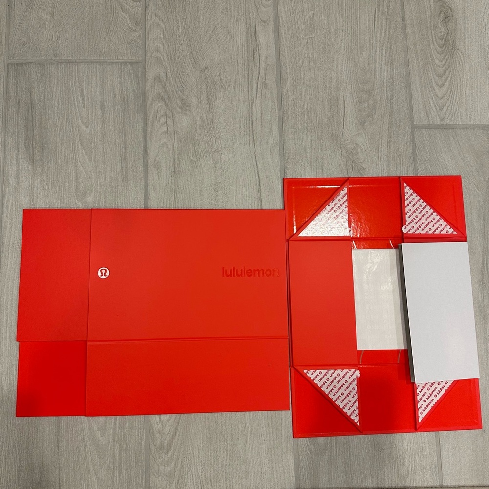 Lululemon Athletica Red Gift Box 2025 (Small Size)